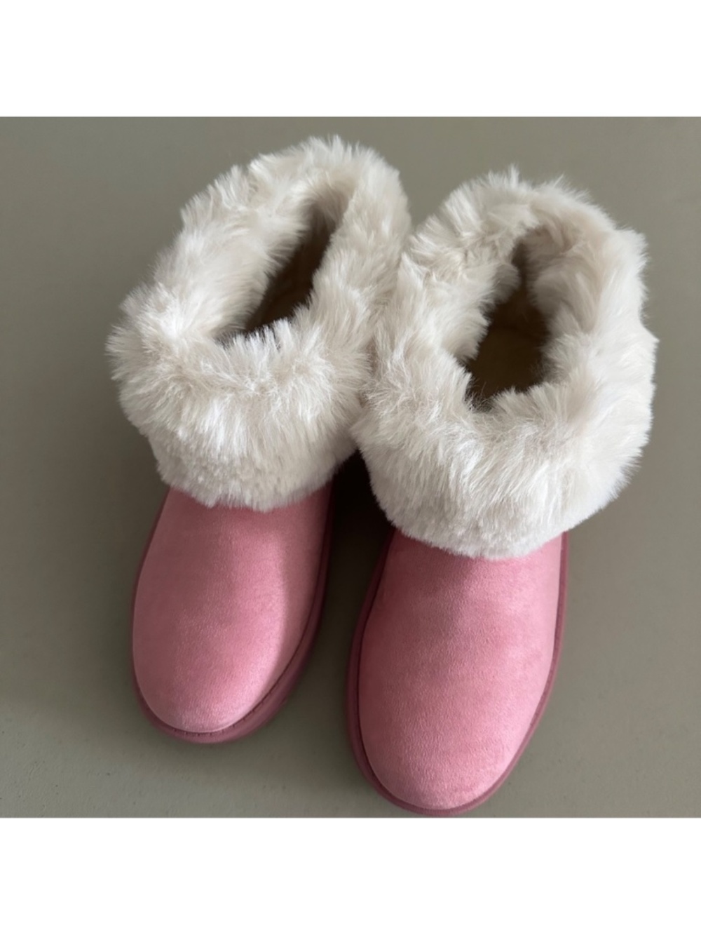 NEW Youth SO NaplesPink Booties BIG GIRL 6 PINK/WHITE - Picture 2 of 4